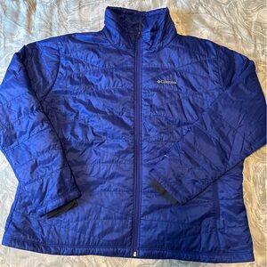 Pre-loved Columbia Omni-Heat Jacket  Blue Size 3XL EXCELLENT CONDITION